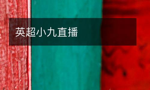英超小九直播